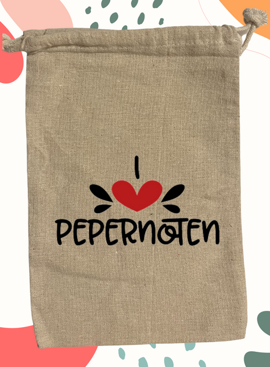 Sinterklaas Zakje - I Love Pepernoten