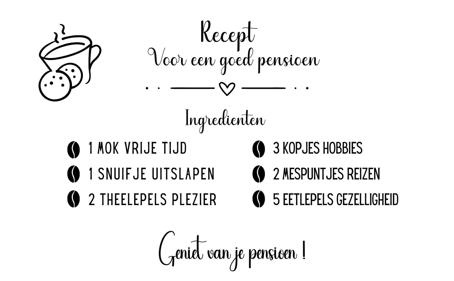 Digital download - Recept voor een goed pensioen